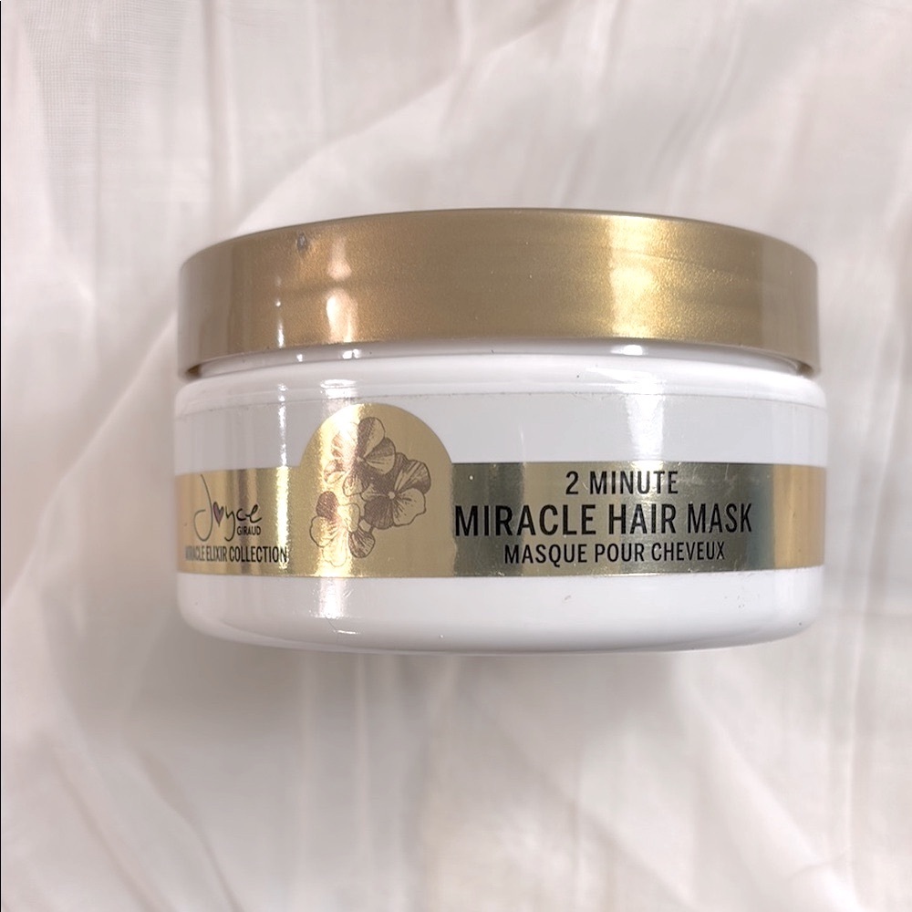 *NEW* JOYCE GIRAUD 2 minute Miracle Hair Mask 2 Jars - Picture 2 of 4
